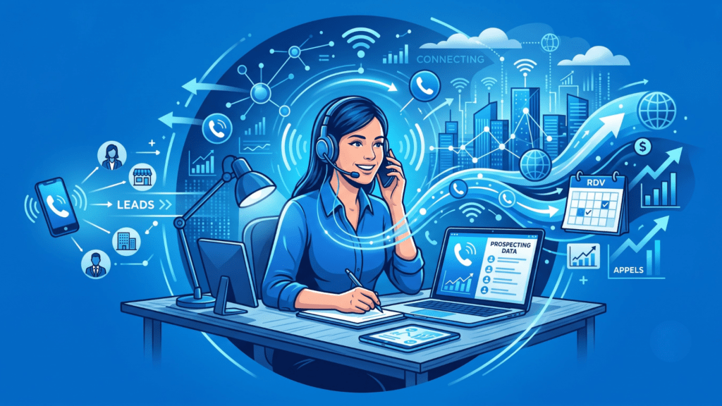 Le warm calling par nos SDR